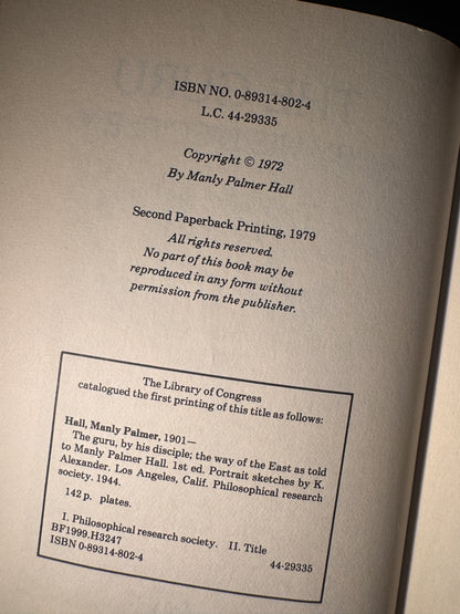 The Guru, Manly P. Hall