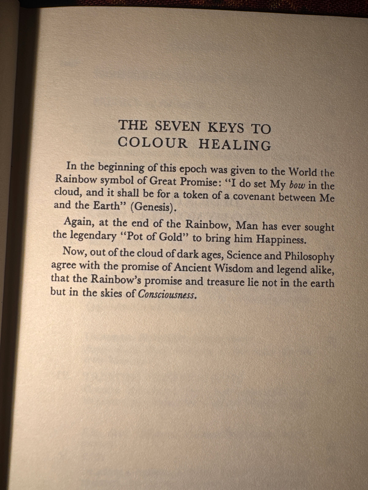 The Seven Keys to Colour Healing