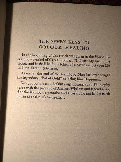 The Seven Keys to Colour Healing