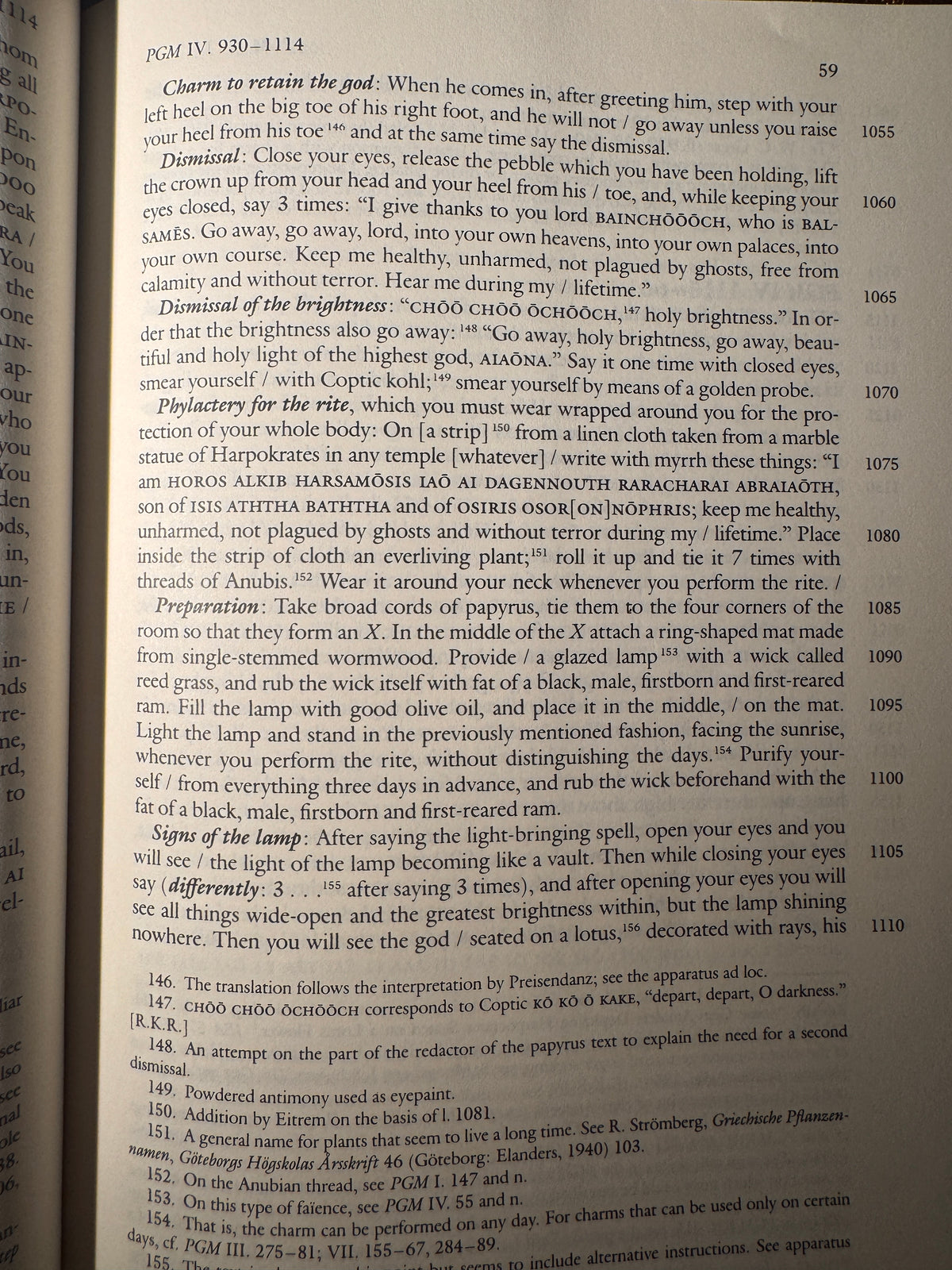 The Greek Magical Papyri In Translation