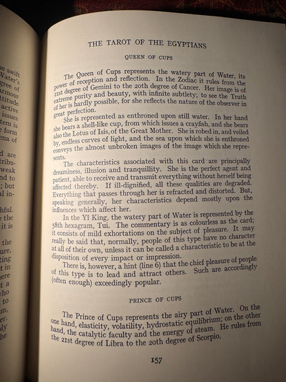 The Book of Thoth, Aleister Crowley (1969)