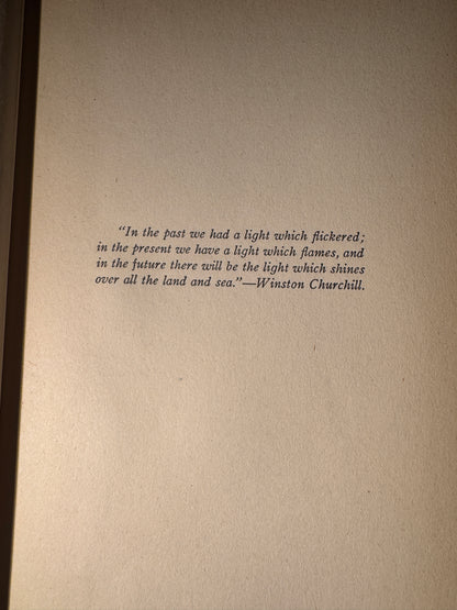 Between War and Peace, Alice Bailey (1942)