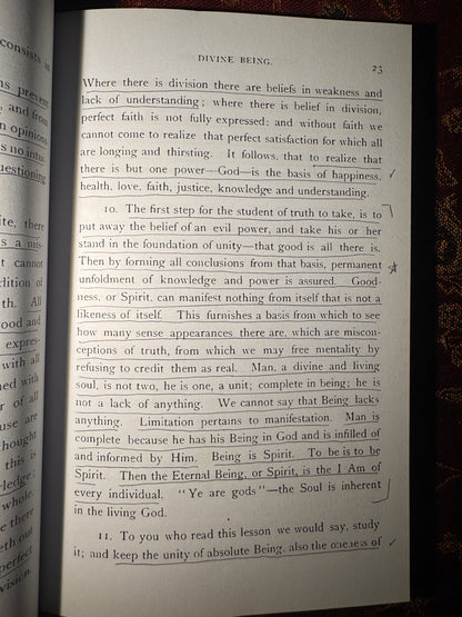 Lessons in the Science of Infinite Spirit, and the Christ Method of Healing