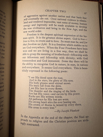 Between War and Peace, Alice Bailey (1942)