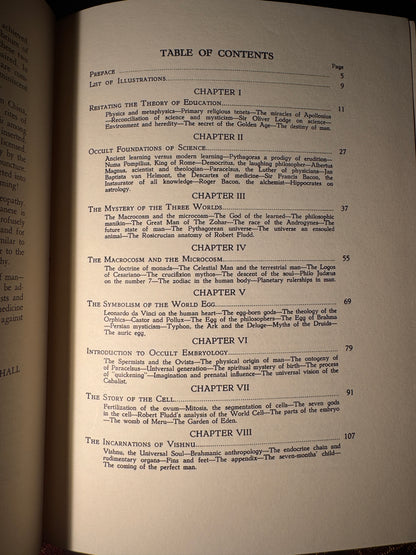 Man, The Grand Symbol of The Mysteries, Manly P. Hall