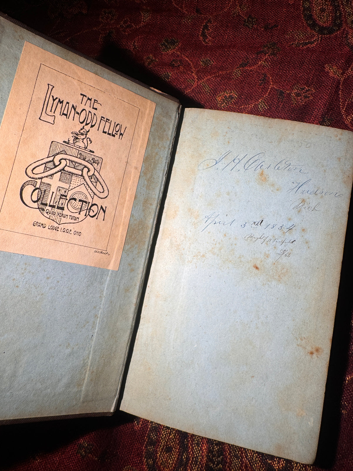 Plain Thoughts on Secret Societies (1852)