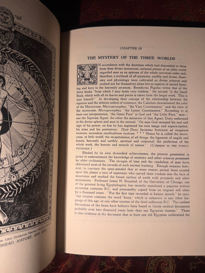 Man, The Grand Symbol of The Mysteries, Manly P. Hall