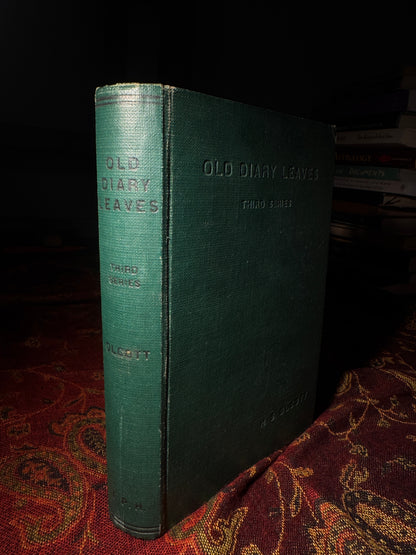 Old Diary Leaves, Third Series