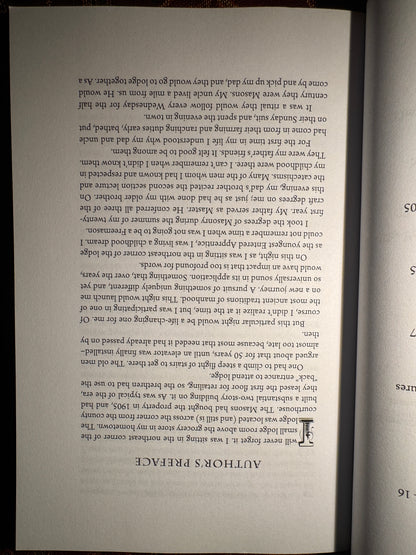 The Mason’s Words