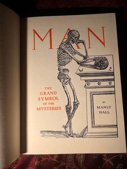 Man, The Grand Symbol of The Mysteries, Manly P. Hall
