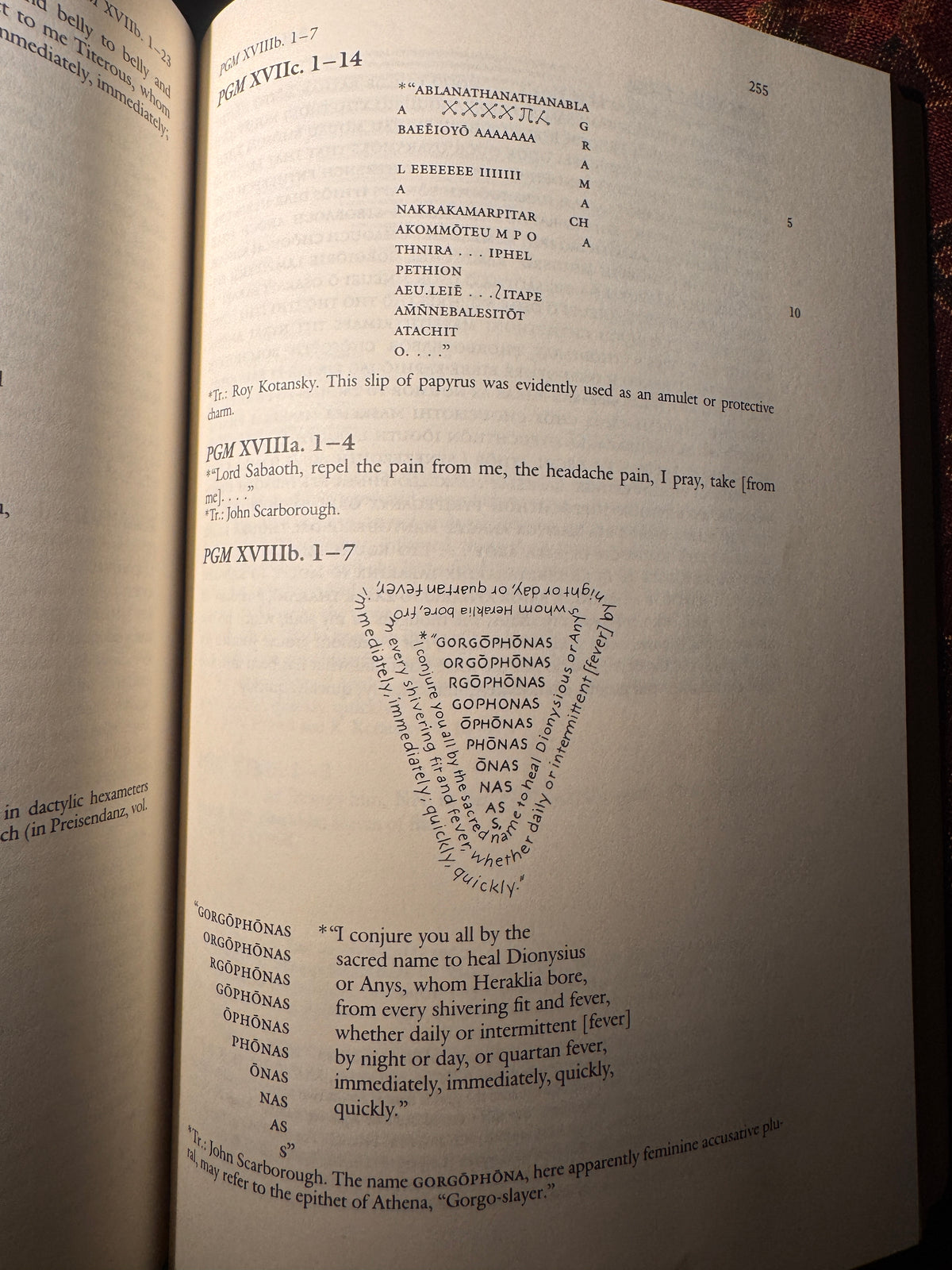 The Greek Magical Papyri In Translation