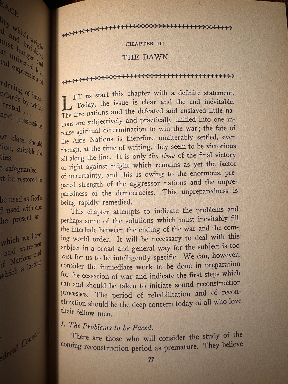 Between War and Peace, Alice Bailey (1942)