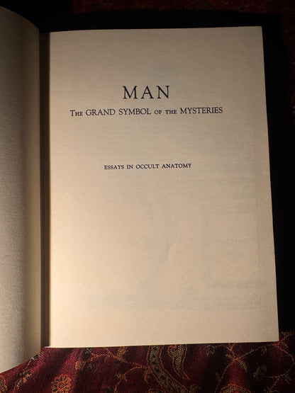 Man, The Grand Symbol of The Mysteries, Manly P. Hall