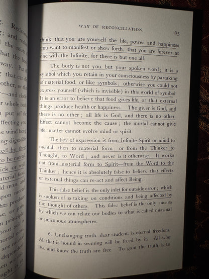 Lessons in the Science of Infinite Spirit, and the Christ Method of Healing