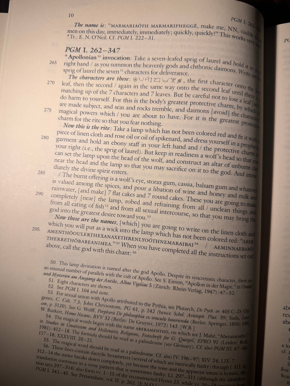 The Greek Magical Papyri In Translation