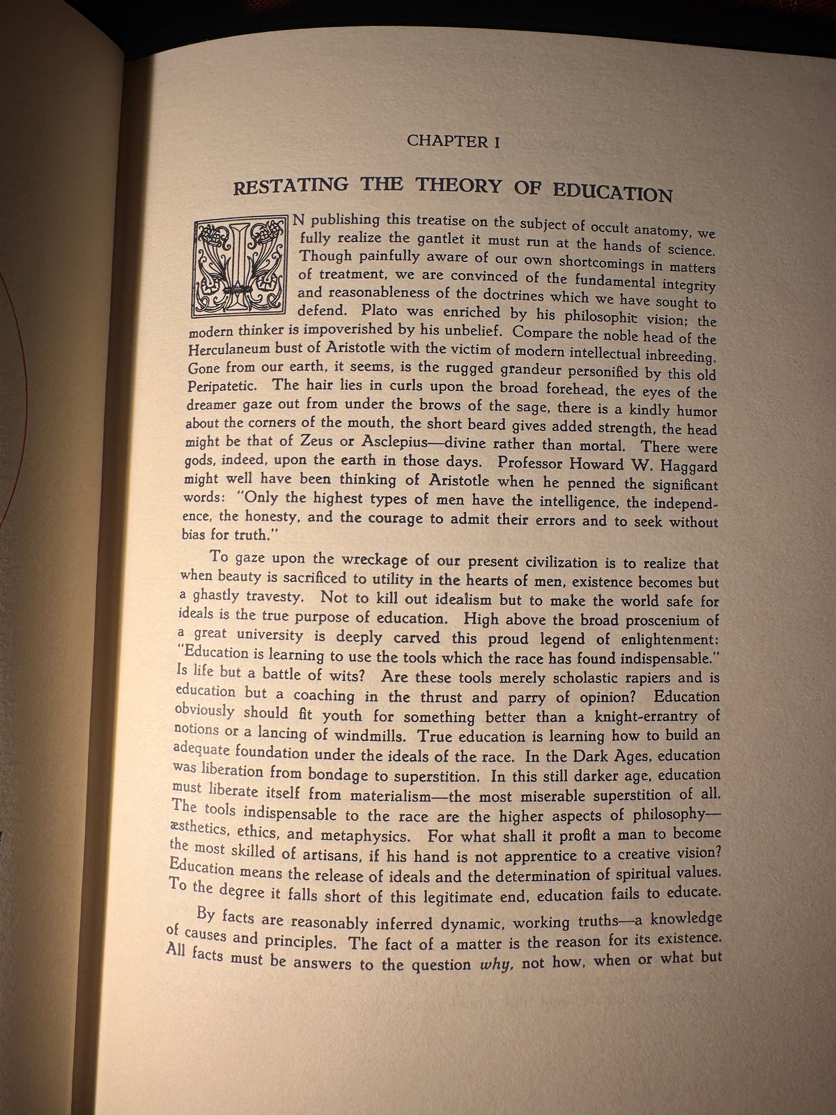 Man, The Grand Symbol of The Mysteries, Manly P. Hall