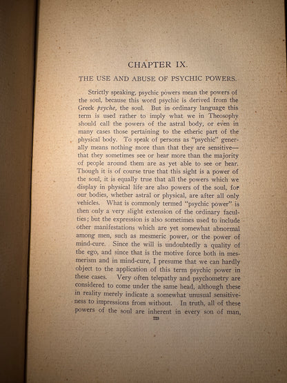 Some Glimpses of Occultism, C.W. Leadbeater 1903