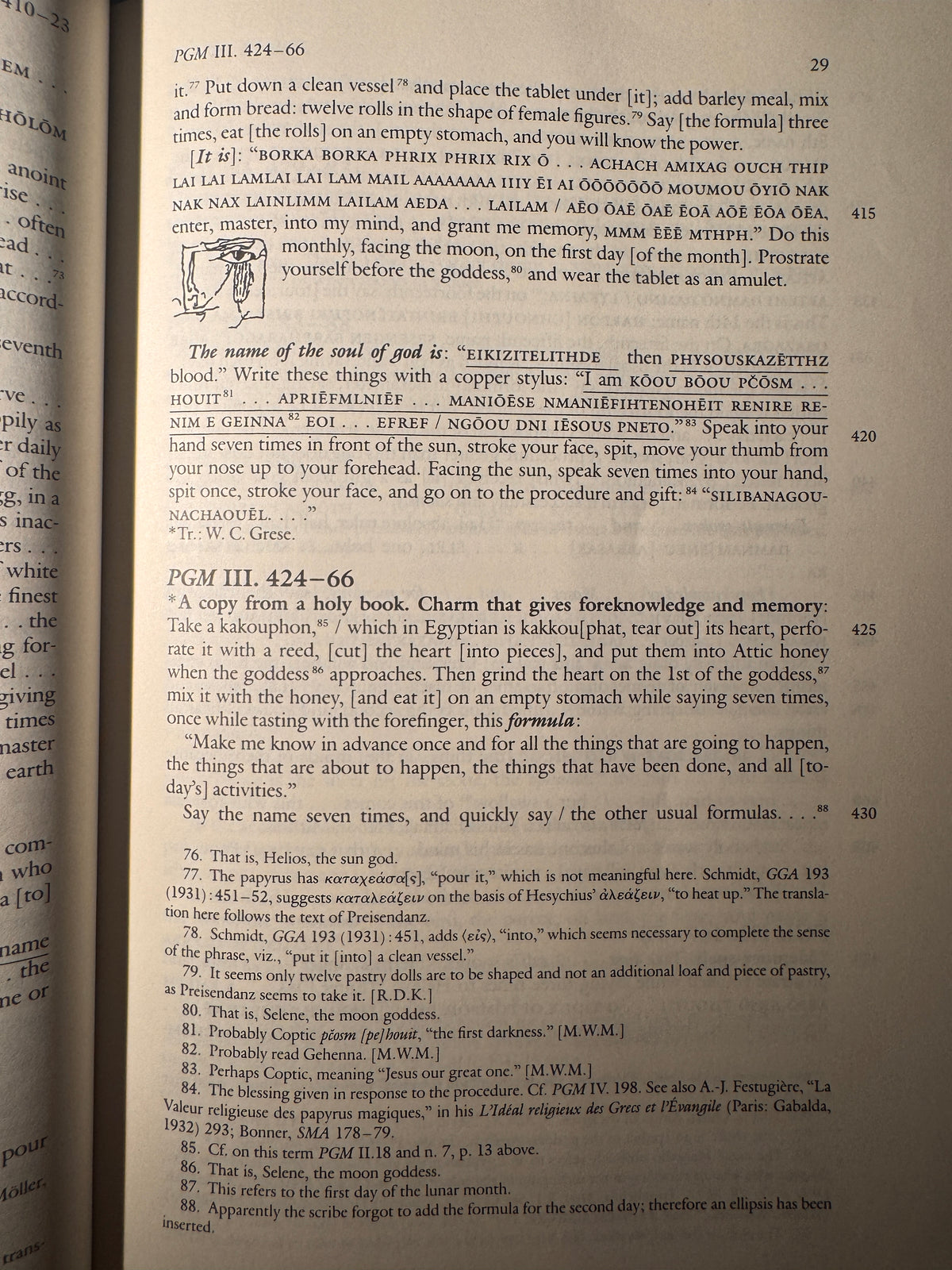 The Greek Magical Papyri In Translation