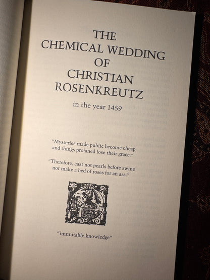 The Chemical Wedding of Christian Rosenkreutz