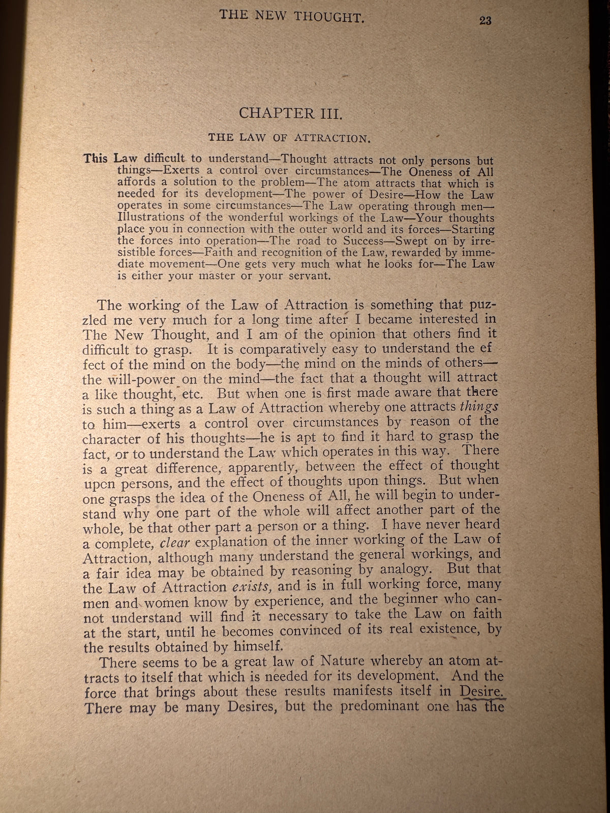 The Law of The New Thought (1902)