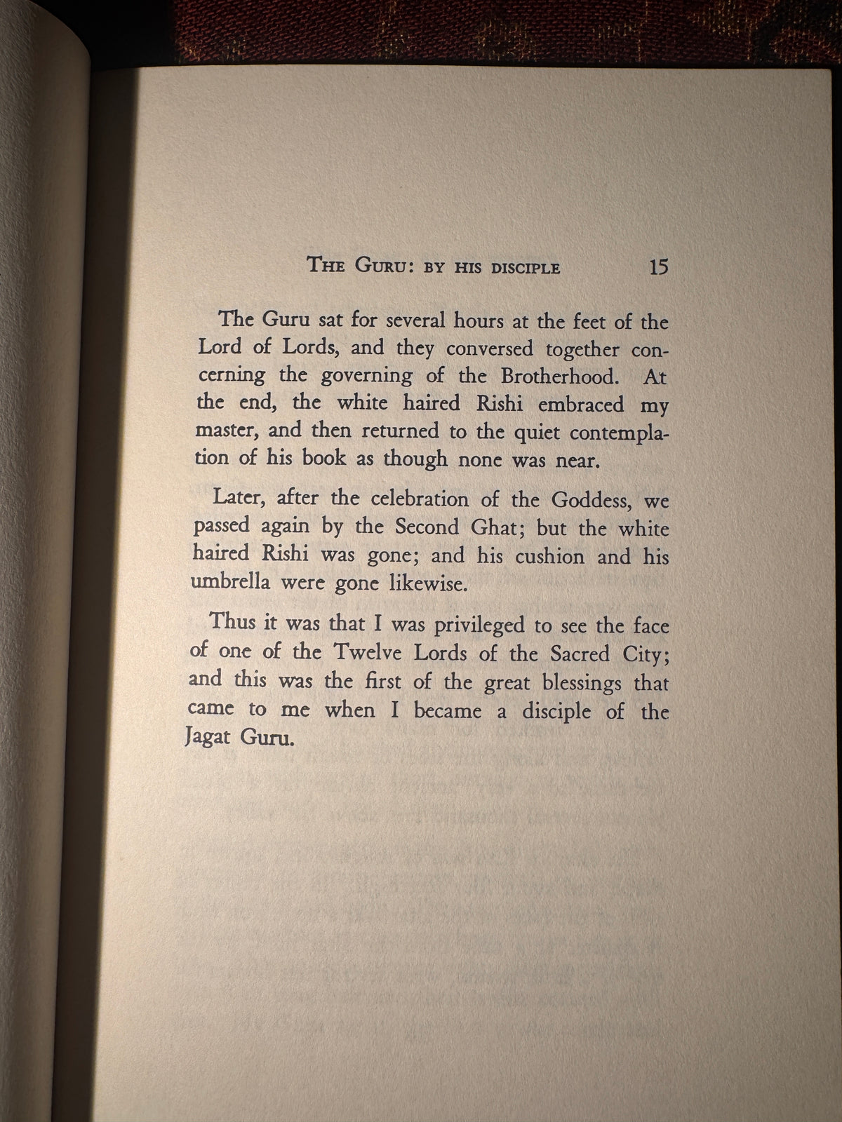The Guru, Manly P. Hall
