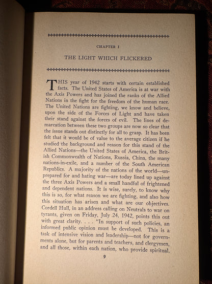 Between War and Peace, Alice Bailey (1942)
