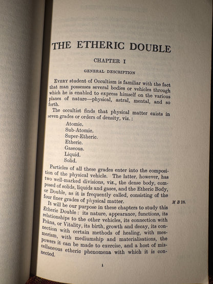 The Etheric Double