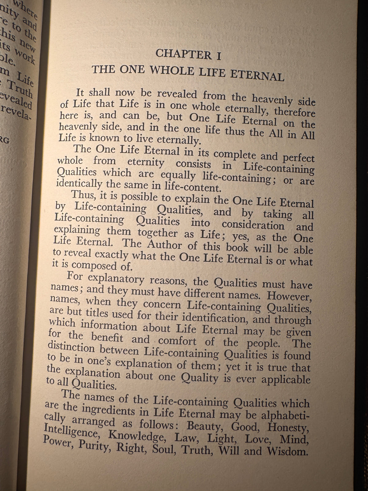 Life Eternal and Its Work