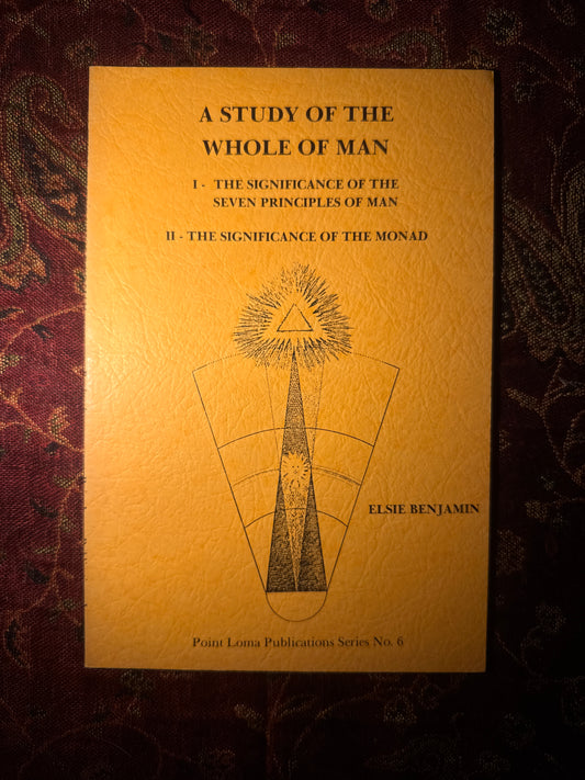 A Study Of The Whole Of Man