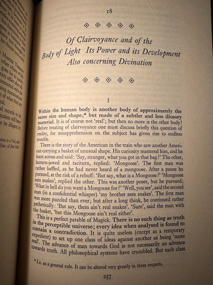 Magick, Aleister Crowley
