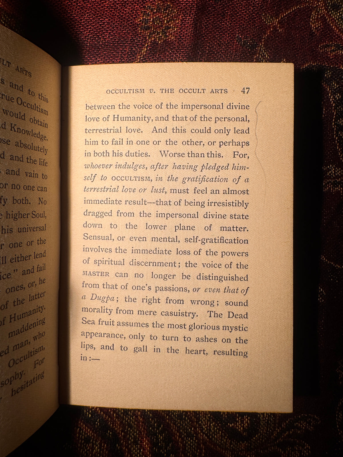 Practical Occultism, H.P. Blavatsky 1912
