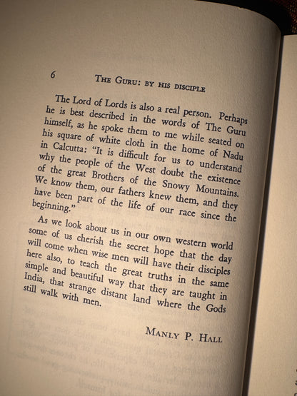 The Guru, Manly P. Hall