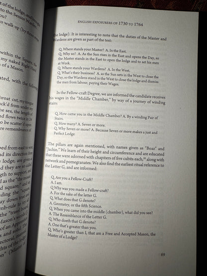 The Mason’s Words
